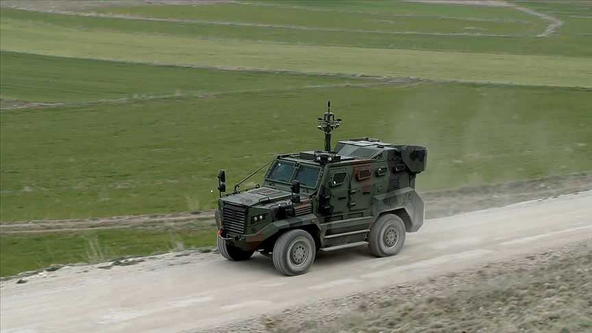 Türkiye'nin sınırlarını yerli üretim zırhlı araçlar koruyacak